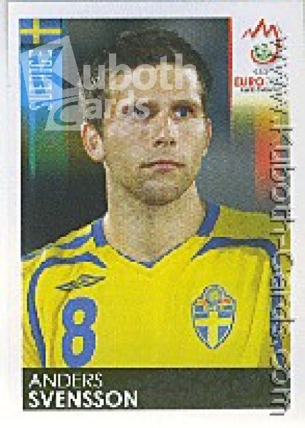 Soccer 2008 Panini European Championship - No 401 - Anders Svensson