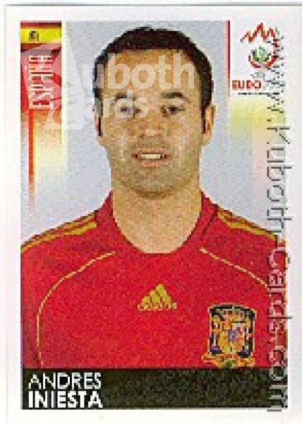 Fussball 2008 Panini EM - No 428 - Andres Iniesta