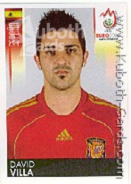 Fussball 2008 Panini EM - No 433 - David Villa