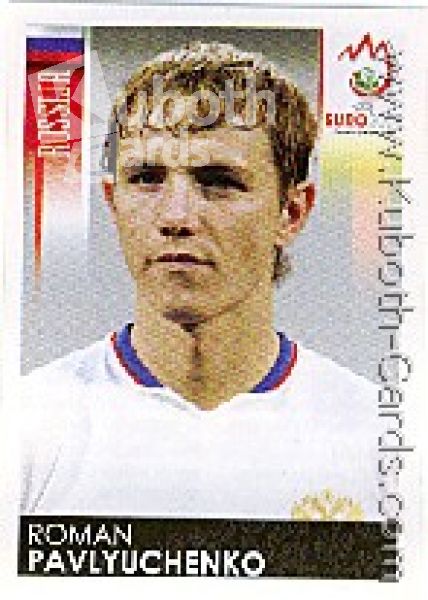Soccer 2008 Panini European Championship - No 457 - Roman Pavlyuchenko
