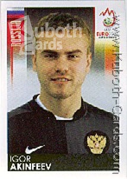 Soccer 2008 Panini European Championship - No 442 - Igor Akinfeev