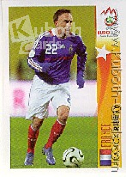 Soccer 2008 Panini European Championship - No 502 - Franck Ribery