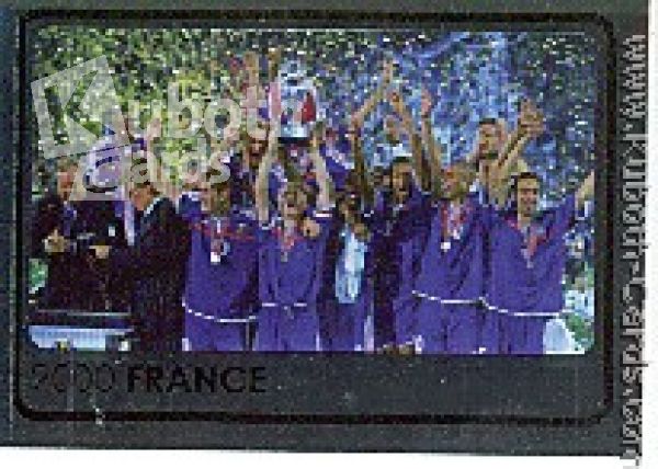 Soccer 2008 Panini European Championship - No 534 - Team France