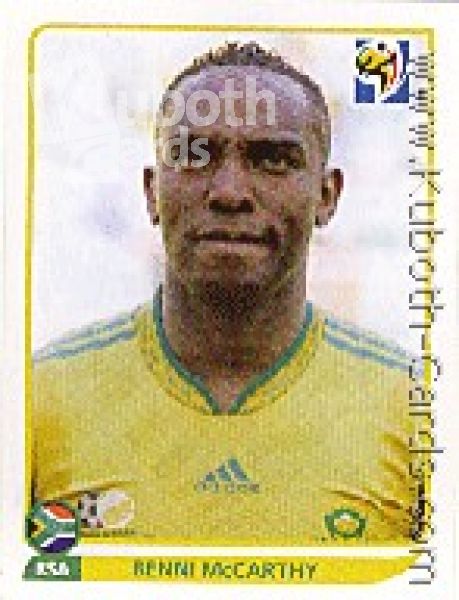 Fussball 2010 Panini WM - No 46 - Benni McCarthy