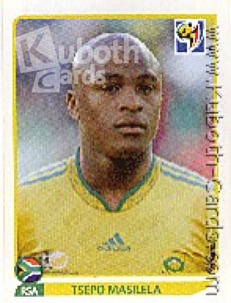 Soccer 2010 Panini World Cup - No 34 - Tsepo Masilela