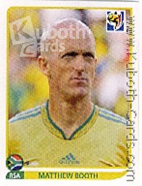 Soccer 2010 Panini World Cup - No 35 - Matthew Booth