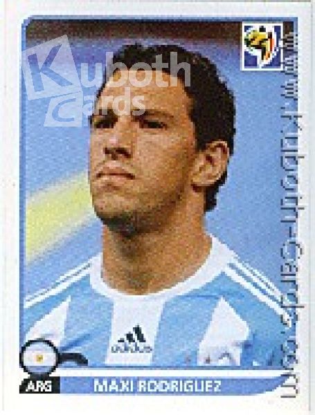 Fussball 2010 Panini WM - No 117 - Maxi Rodriguez