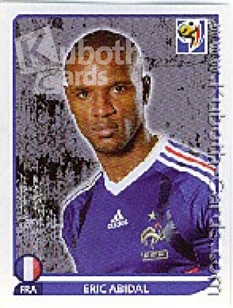 Soccer 2010 Panini World Cup - No 92 - Eric Abidal