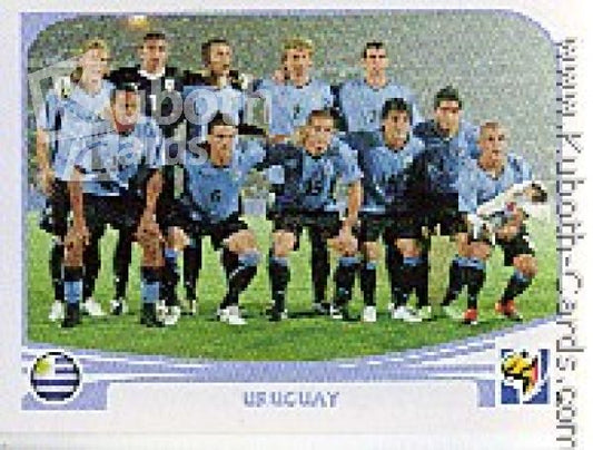 Soccer 2010 Panini World Cup - No 68 - Team Uruguay