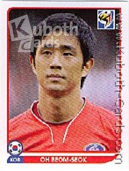 Fussball 2010 Panini WM - No 152 - Oh Beom-Seok