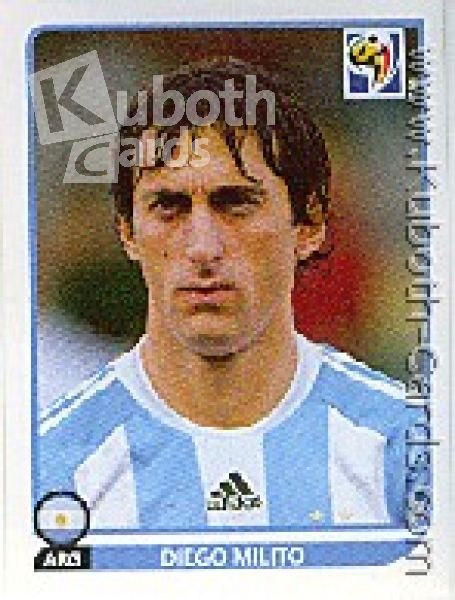 Soccer 2010 Panini World Cup - No 123 - Diego Milito