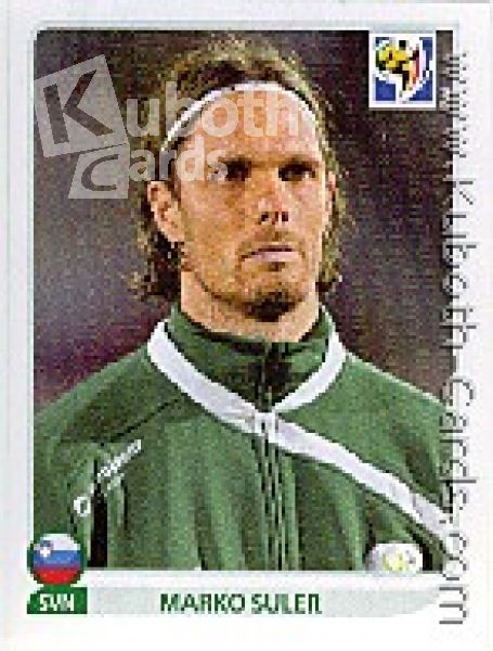 Fussball 2010 Panini WM - No 244 - Marko Suler