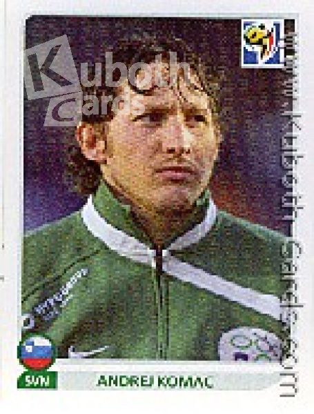 Soccer 2010 Panini World Cup - No 250 - Andrej Komac