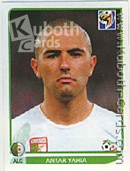 Fussball 2010 Panini WM - No 224 - Antar Yahia