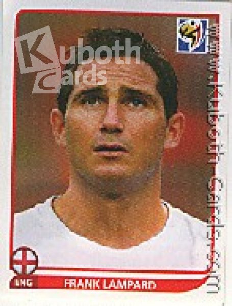 Football 2010 Panini World Cup - No 191 - Frank Lampard