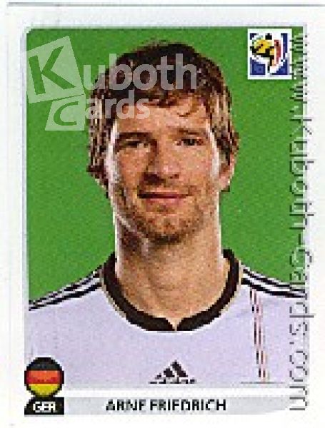 Soccer 2010 Panini World Cup - No 266 - Arne Friedrich