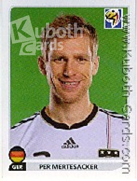 Fussball 2010 Panini WM - No 262 - Per Mertesacker