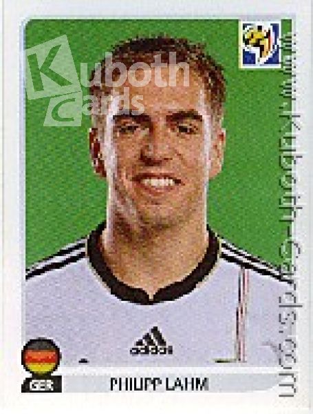 Fussball 2010 Panini WM - No 263 - Philipp Lahm