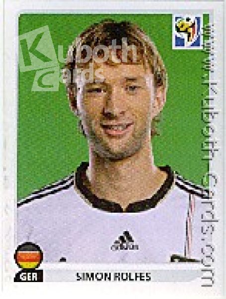 Soccer 2010 Panini World Cup - No 267 - Simon Rolfes