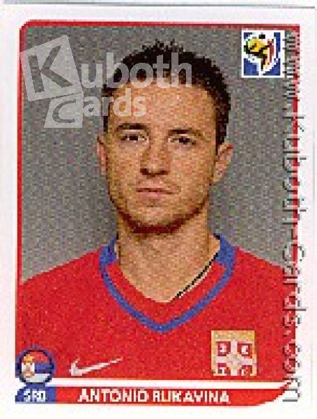 Soccer 2010 Panini World Cup - No 302 - Antonio Rukavina