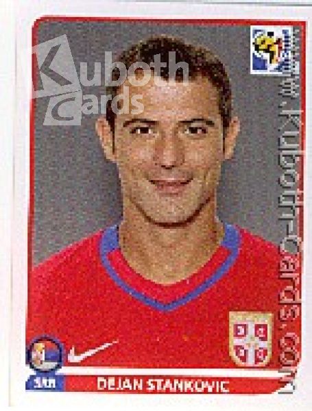 Fussball 2010 Panini WM - No 307 - Dejan Stankovic