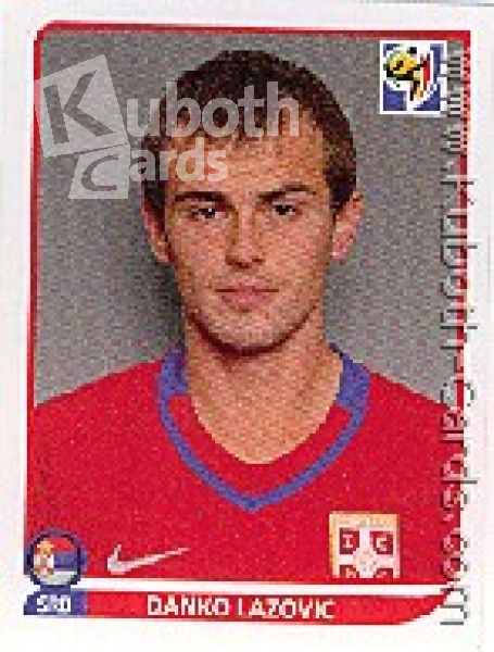 Fussball 2010 Panini WM - No 314 - Danko Lazovic