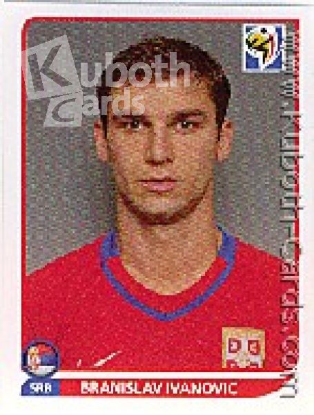 Fussball 2010 Panini WM - No 300 - Branislav Ivanovic