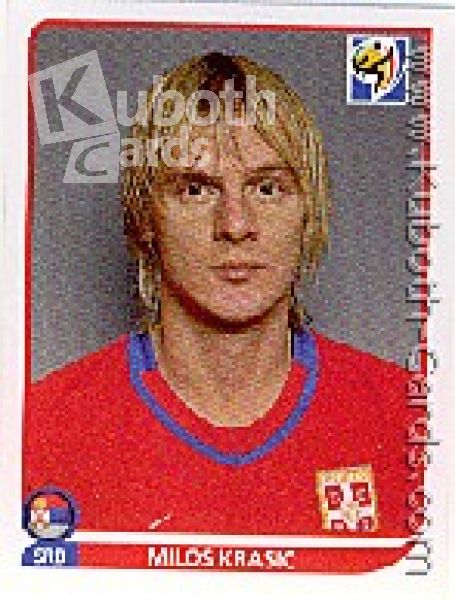 Soccer 2010 Panini World Cup - No 309 - Milos Krasic