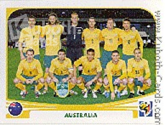 Fussball 2010 Panini WM - No 277 - Mannschaftsbild Australien