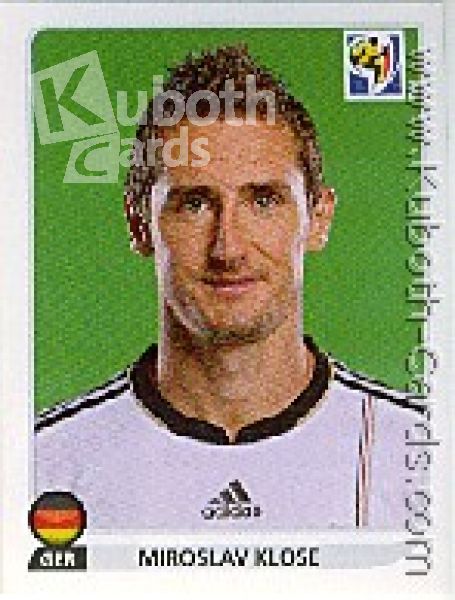 Fussball 2010 Panini WM - No 275 - Miroslav Klose