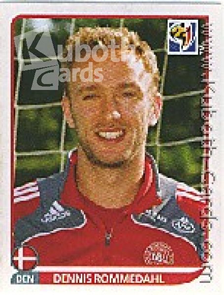 Soccer 2010 Panini World Cup - No 367 - Dennis Rommedahl