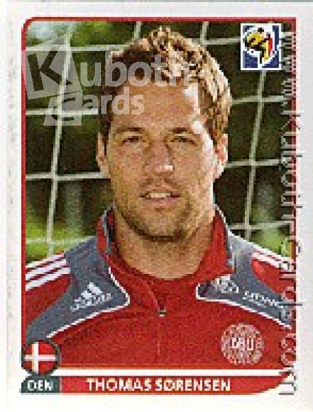 Soccer 2010 Panini World Cup - No 355 - Thomas Sörensen