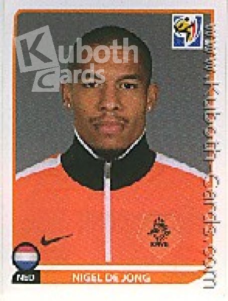 Fussball 2010 Panini WM - No 343 - Nigel de Jong