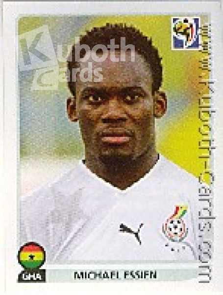 Football 2010 Panini World Cup - No 325 - Michael Essien