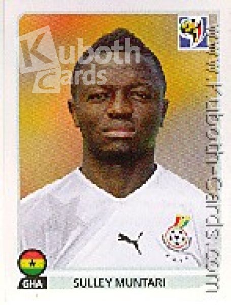 Soccer 2010 Panini World Cup - No 327 - Sulley Muntari