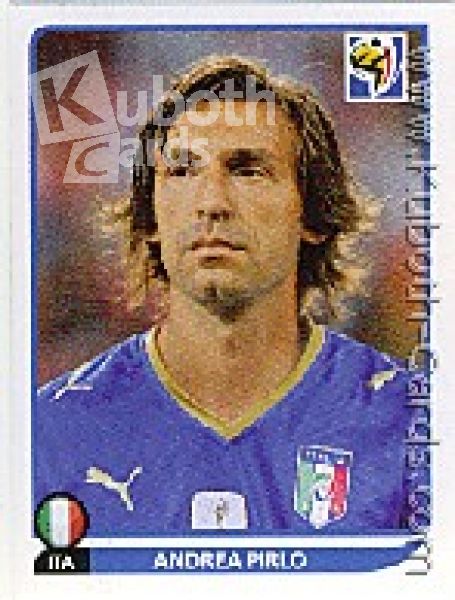 Fussball 2010 Panini WM - No 422 - Andrea Pirlo