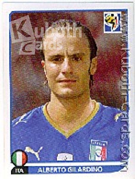 Fussball 2010 Panini WM - No 427 - Alberto Gilardino