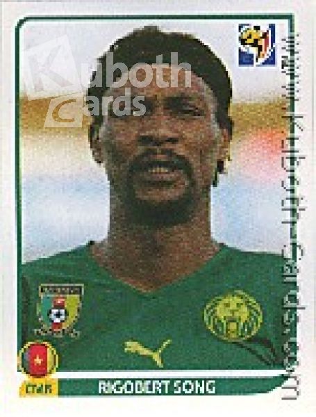 Football 2010 Panini World Cup - No 394 - Rigobert Song