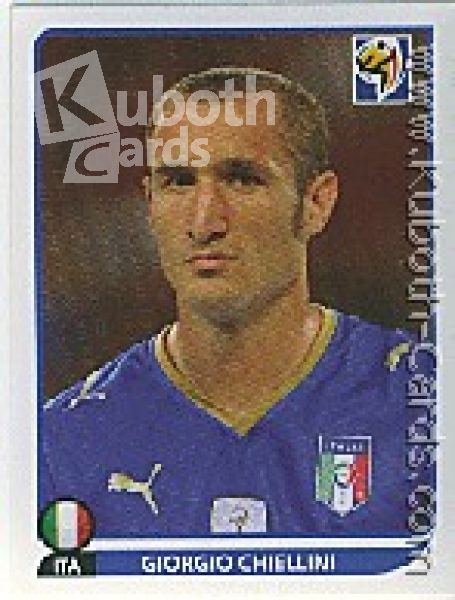 Soccer 2010 Panini World Cup - No 414 - Giorgio Chiellini