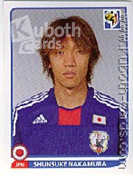 Soccer 2010 Panini World Cup - No 388 - Shunsuke Nakamura