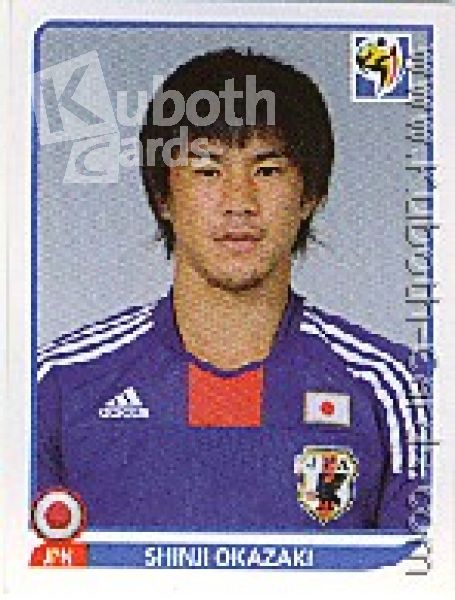 Fussball 2010 Panini WM - No 389 - Shinij Okazaki