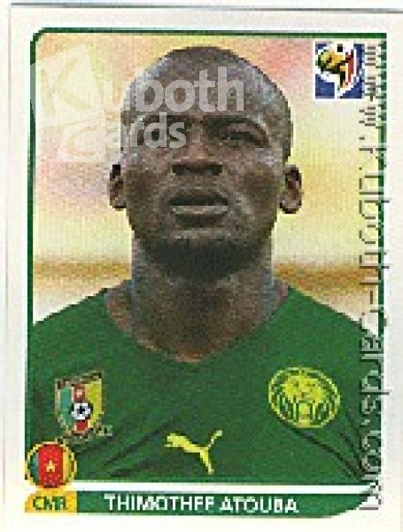 Soccer 2010 Panini World Cup - No 401 - Thimothee Atouba