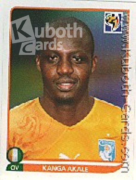 Soccer 2010 Panini World Cup - No 533 - Kanga Akale