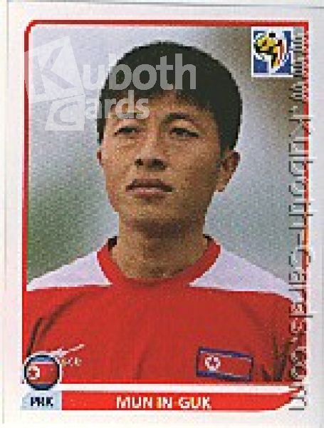 Soccer 2010 Panini World Cup - No 517 - Mun In-Guk