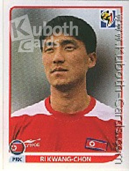 Soccer 2010 Panini World Cup - No 510 - Ri Kwang-Chon