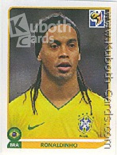 Soccer 2010 Panini World Cup - No 500 - Ronaldinho