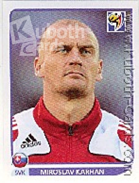 Soccer 2010 Panini World Cup - No 478 - Miroslav Karhan