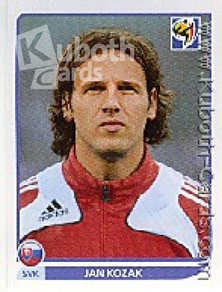 Football 2010 Panini World Cup - No 479 - Jan Kozak