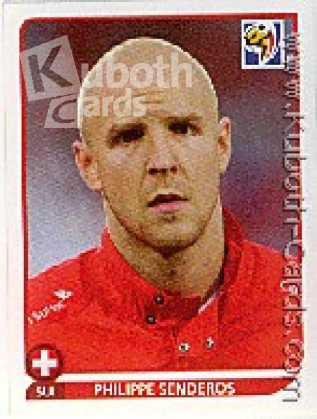 Fussball 2010 Panini WM - No 588 - Philippe Senderos