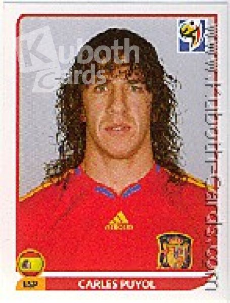 Soccer 2010 Panini World Cup - No 565 - Carles Puyol